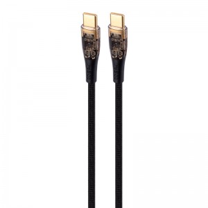 کابل تبدیل فست شارژ Yesido CA103 Type-C To Type-C 5A QC PD 100W 1.2m