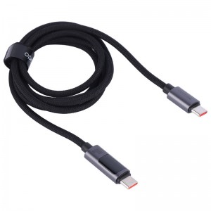 کابل تبدیل فست شارژ Yesido CA158 VOOC QC PD 100W Type-C To Type-C 1.2m