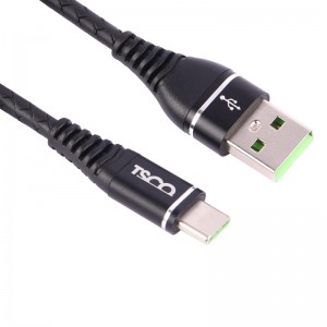 کابل تایپ سی TSCO TCC701 3A 1m