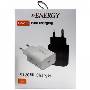 شارژر دیواری 20 وات ایکس انرژی X-520S PD 3A