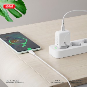 شارژر دیواری 20 وات ایکس او XO-L141 QC PD 3A