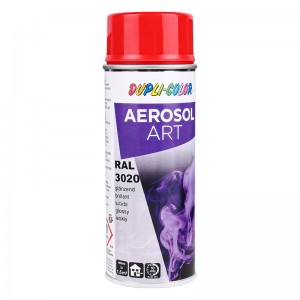 اسپری رنگ قرمز Dupli-Color Aerosol Art RAL 3020 400ml