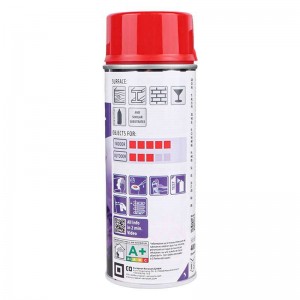 اسپری رنگ قرمز Dupli-Color Aerosol Art RAL 3020 400ml