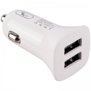 شارژر فندکی فست شارژ Sky Dolphin SZ08 2.4A 12W + کابل تایپ سی