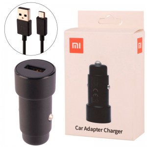 شارژر فندکی CZCDQ03BY 1.5A 7.5W + کابل میکرو یو اس بی