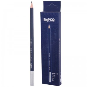مداد مشکی پاپکو Papco PS-16OHB0112 بسته 12 عددی
