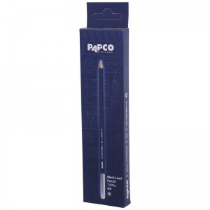 مداد مشکی پاپکو Papco PS-16OHB0112 بسته 12 عددی