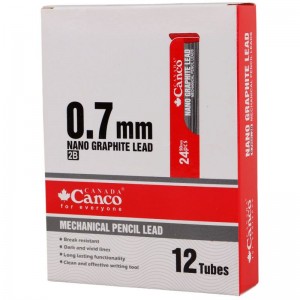 نوک مداد نوکی کنکو 0.7 میلی متر Nano Graphite Lead بسته 12 عددی
