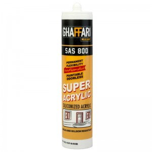 چسب درزگیر سوپر آکریلیک غفاری SAS800 حجم ۳۱۰ میلی لیتر
