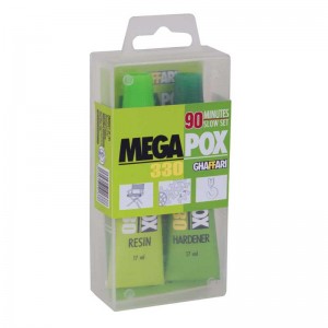 چسب دوقلو 17 گرم غفاری Mega Pox 330