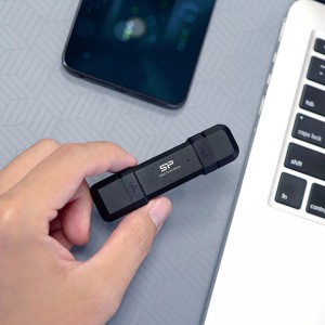 هارد فلش اکسترنال SSD سیلیکون پاور Silicon Power DS72 1TB