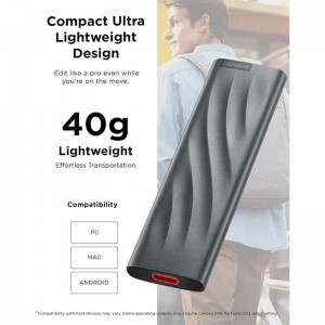 هارد اکسترنال اس اس دی لنوو PS8 512GB