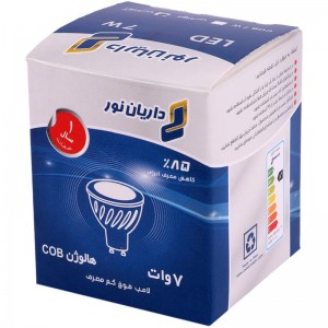 لامپ هالوژن 7 وات LED داریان نور پایه سوزنی