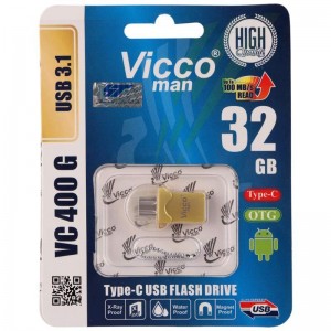 فلش 32 گیگ ویکومن VC400 OTG Type-C USB3.1