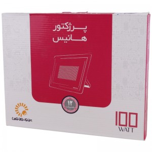 پروژکتور فتوسل دار پرتو نور توس Parto Noor Toos Hanis LED IP65 100W