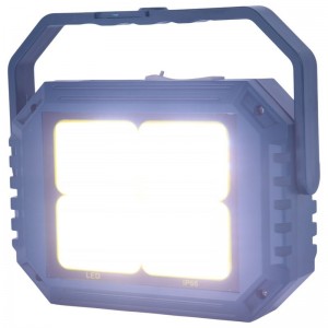 پروژکتور سیار شارژی و پاور بانک خورشیدی Solar LED Light HG-D03