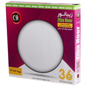 پنل ال ای دی سقفی روکار 36 وات زیبا نور