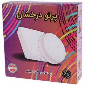 پنل تمام نور روکار گرد 30 وات پرتو درخشان GCC