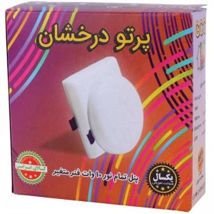 پنل تمام نور توکار گرد 10 وات فنر متغیر پرتو درخشان GCC