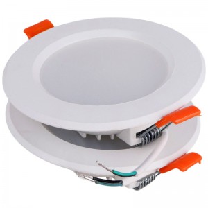 پنل بک لایت توکار گرد 7 وات اپتونیکا IR-OP5207R بسته دو عددی