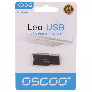 فلش 64 گیگ Oscoo Leo K006 USB3.0