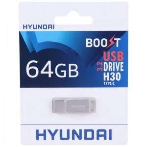 فلش 64 گیگ هیوندای Boost H30 OTG Type-C USB3.2