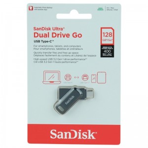فلش 128 گیگ SanDisk Ultra Dual Drive Go OTG Type-C USB3.2