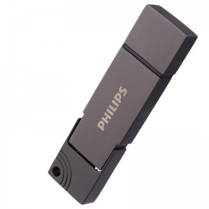فلش 256 گیگ فیلیپس FM11UT256B/93 OTG Type-C USB3.2