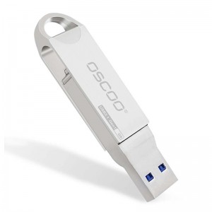 فلش 256 گیگ اوسکو Oscoo CU002 Type-C USB3.1
