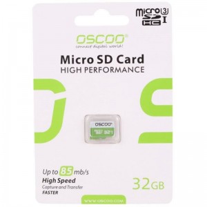 رم میکرو 32 گیگ اسکو Oscoo High Performance U3 85MB/s