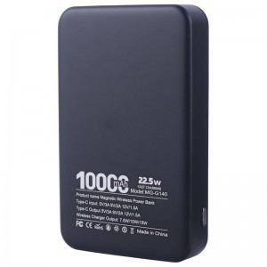 پاور بانک بی سیم فست شارژ بوکو MG-G140 PD 18W ظرفیت 10000 میلی آمپر ساعت
