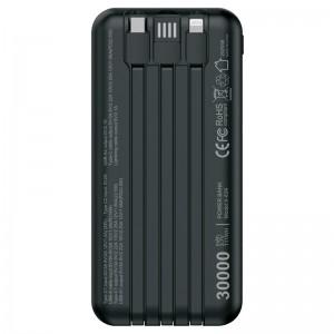 پاور بانک فست شارژ ایکس انرژی X-834 QC3.0 PD 22.5W ظرفیت 30000 میلی آمپر ساعت