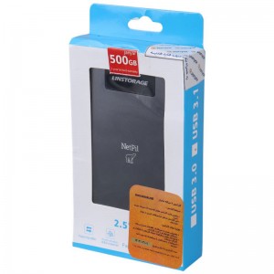 هارد اکسترنال NetPil Linstorage 500GB + کیف هارد