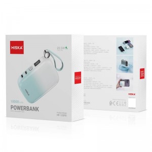 پاور بانک فست شارژ هیسکا HP-125PD QC PD 22.5W ظرفیت 10000 میلی آمپر ساعت