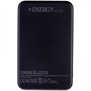 پاور بانک بی سیم فست شارژ ایکس انرژی X-814M PD 22.5W ظرفیت 10000 میلی آمپر ساعت