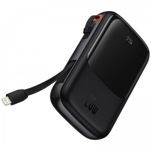 پاور بانک فست شارژ باسئوس Qpow Pro PPQD06000 PD 20W ظرفیت 10000 میلی آمپر ساعت
