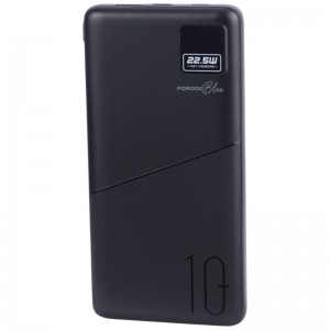 پاور بانک فست شارژ پرودو Blue PB-PBFCH053 QC3.0 PD 22.5W ظرفیت 10000 میلی آمپر ساعت