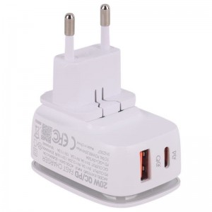 شارژر دیواری 20 وات کینگ استار KW193iPD QC3.0 PD 3A + کابل تبدیل آیفونی