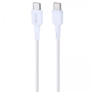 شارژر دیواری 30 وات اکسیژن CH-9 QC3.0 PD 3A + کابل تایپ سی