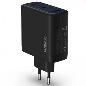 شارژر دیواری 65 وات هیسکا H-156EU GaN QC3.0 PD 3.25A