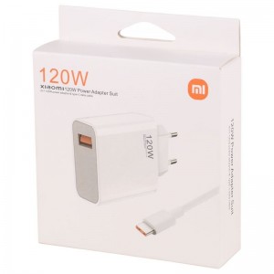 شارژر دیواری 120 وات شیائومی MDY-12-EZ PD 6.1A + کابل تایپ سی