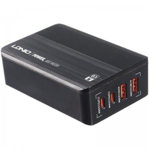 شارژر رومیزی فست شارژ 4 پورت Ldnio A4808Q QC4.0 PD3.0 65W