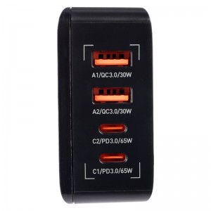 شارژر رومیزی فست شارژ 4 پورت Ldnio A4808Q QC4.0 PD3.0 65W