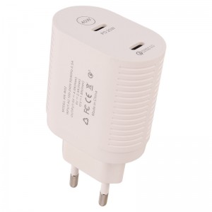 شارژر دیواری فست شارژ Arson AN-W02 4A PD QC3.0 20W + کابل تبدیل تایپ سی