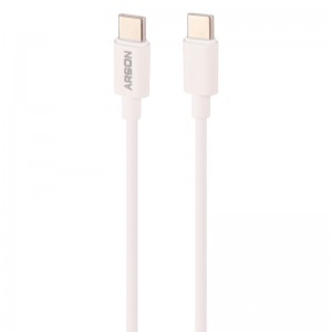 شارژر دیواری فست شارژ Arson AN-W02 4A PD QC3.0 20W + کابل تبدیل تایپ سی