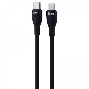 کابل تبدیل فست شارژ Biva C-25CL Type-C To Lightning 20W 1.8m