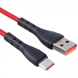 کابل تایپ سی فست شارژ Shkoko K906C 5A 1.1m