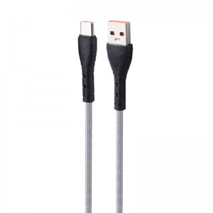کابل تایپ سی فست شارژ Shkoko K906C 5A 1.1m