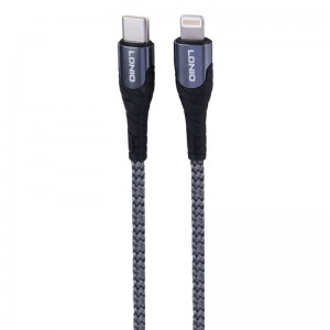 کابل تبدیل فست شارژ Ldnio LC112 Type-C To Lightning PD 30W 2m