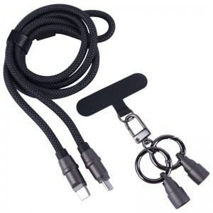 کابل تبدیل فست شارژ Ldnio LC22C Type-C To Type-C 65W 1.2m